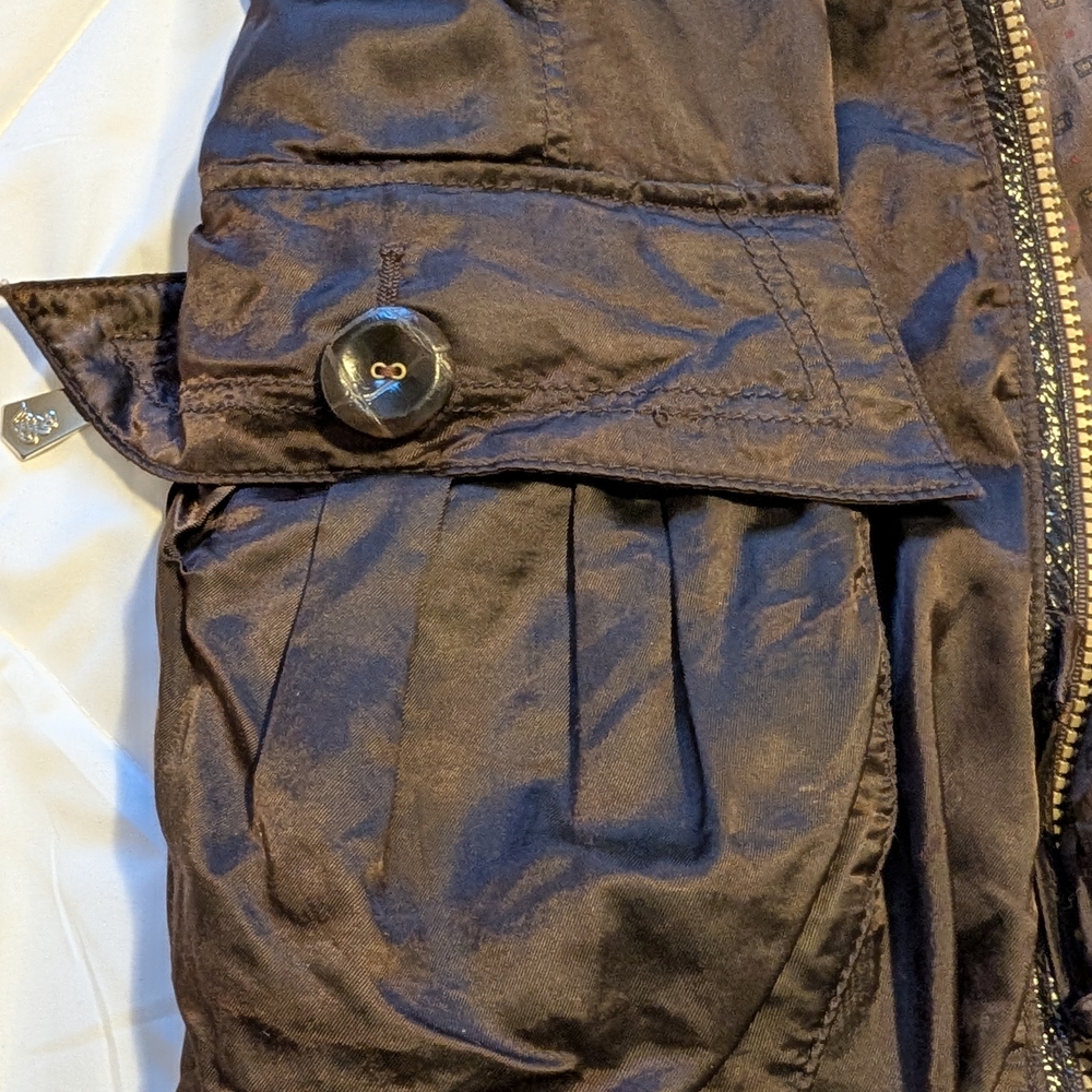 Sportalm Dark Brown Hooded Ski Jacket NWOT Size 40 - Picture 4 of 16